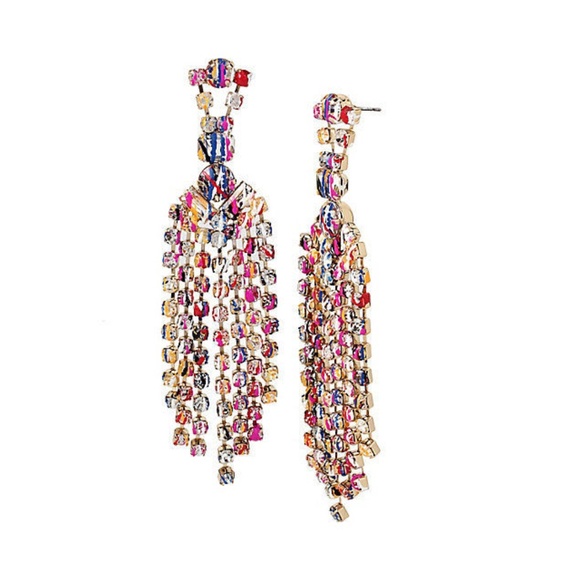 Betsey Johnson Jewelry - Betsey Johnson HARLEM SHUFFLE CHANDELIER EARRINGS